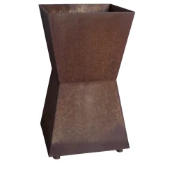 Marco Gaviraghi Calloni 5 Portavaso in acciaio corten