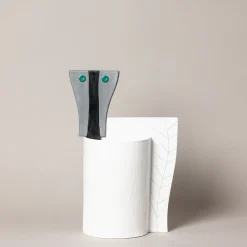 Ceramica Gatti 1928 AGAMENNONE Vaso Decorativo di Mimmo Paladino