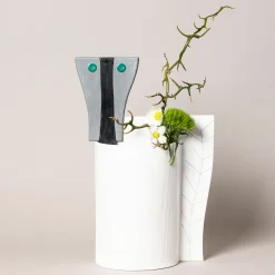 Ceramica Gatti 1928 AGAMENNONE Vaso Decorativo di Mimmo Paladino