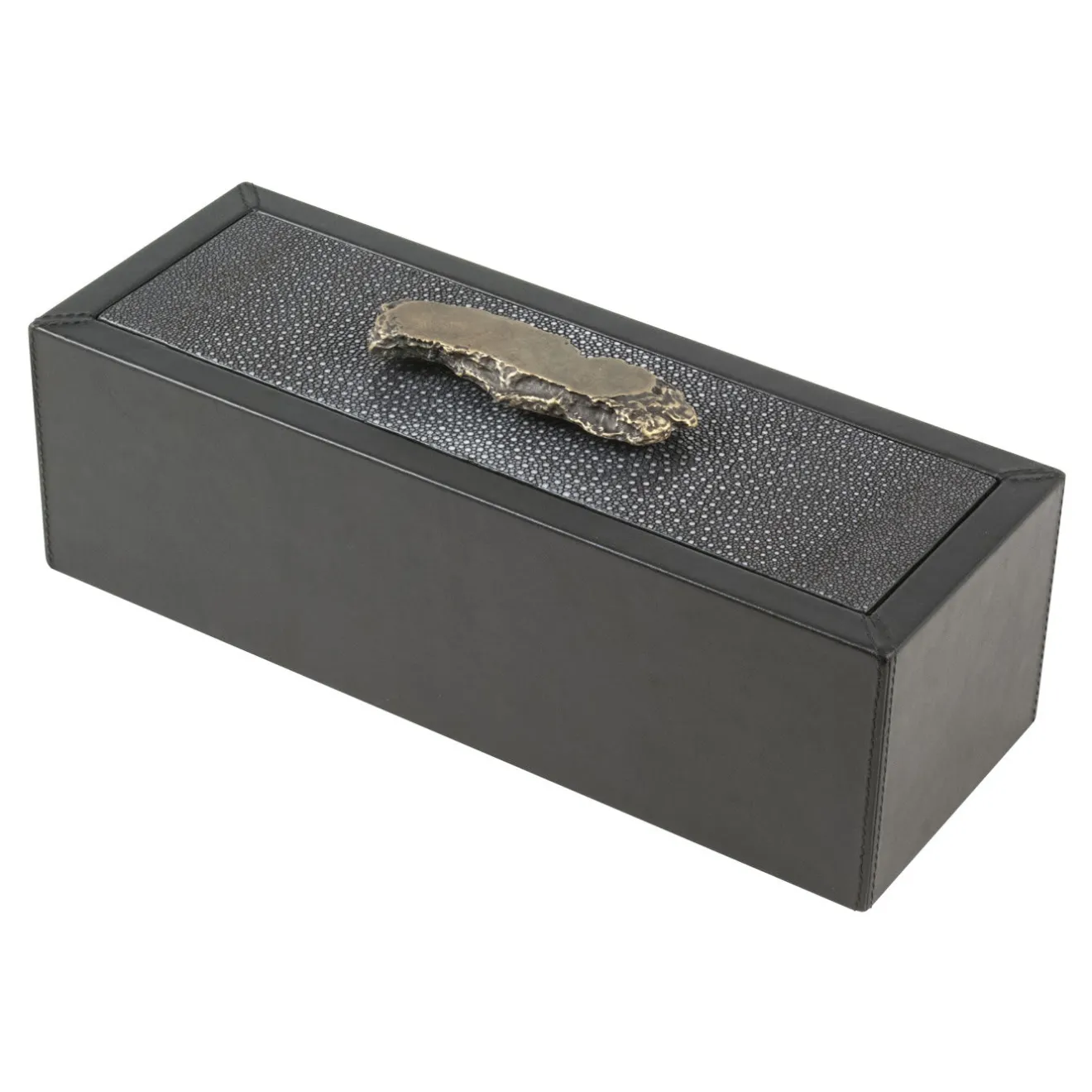 Giobagnara Ambra Scatola portagioie rettangolare grande e lunga