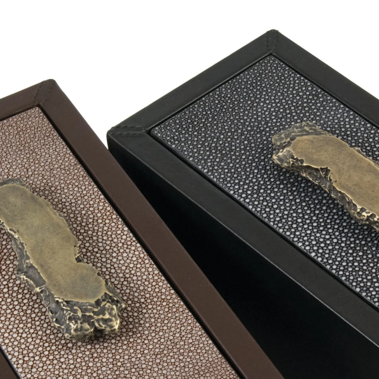 Giobagnara Ambra Scatola portagioie rettangolare grande e lunga