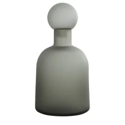 Morica Design Ampolla in vetro acidato color grigio