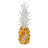 VGnewtrend Ananas medio in cristallo ambrato
