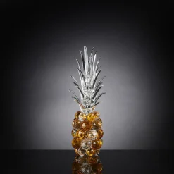 VGnewtrend Ananas medio in cristallo ambrato