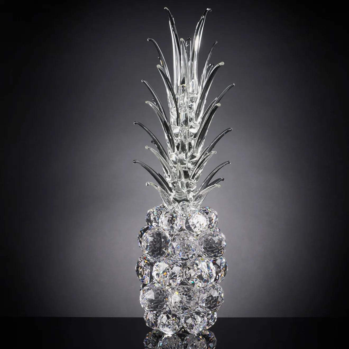 VGnewtrend Ananas piccolo di cristallo