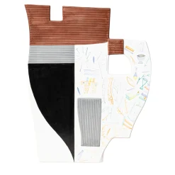 Ceramica Gatti 1928 Andromaca Vaso Decorativo di Mimmo Paladino