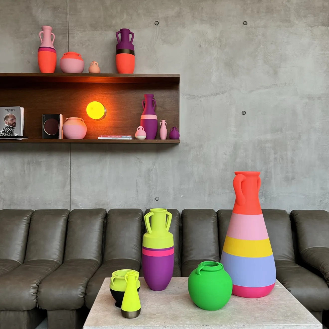 Pop Pot Anfora Cornelia XXL Multicolore #2