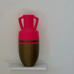 Pop Pot Anfora Ottaviano XL in bronzo e fucsia