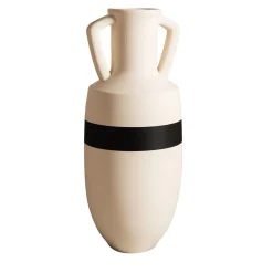Pop Pot Anfora Ottaviano XXL bianca e nera