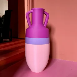 Pop Pot Anfora Ottaviano XXL Rosa Viola e Fucsia