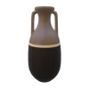 Pop Pot Anfora Teodosio XL in Nero Latte e Bronzo