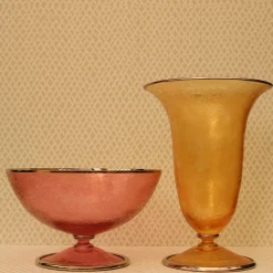 Griffe Montenapoleone by Vetrerie di Empoli Aqua Ciotola grande per frutta rosa