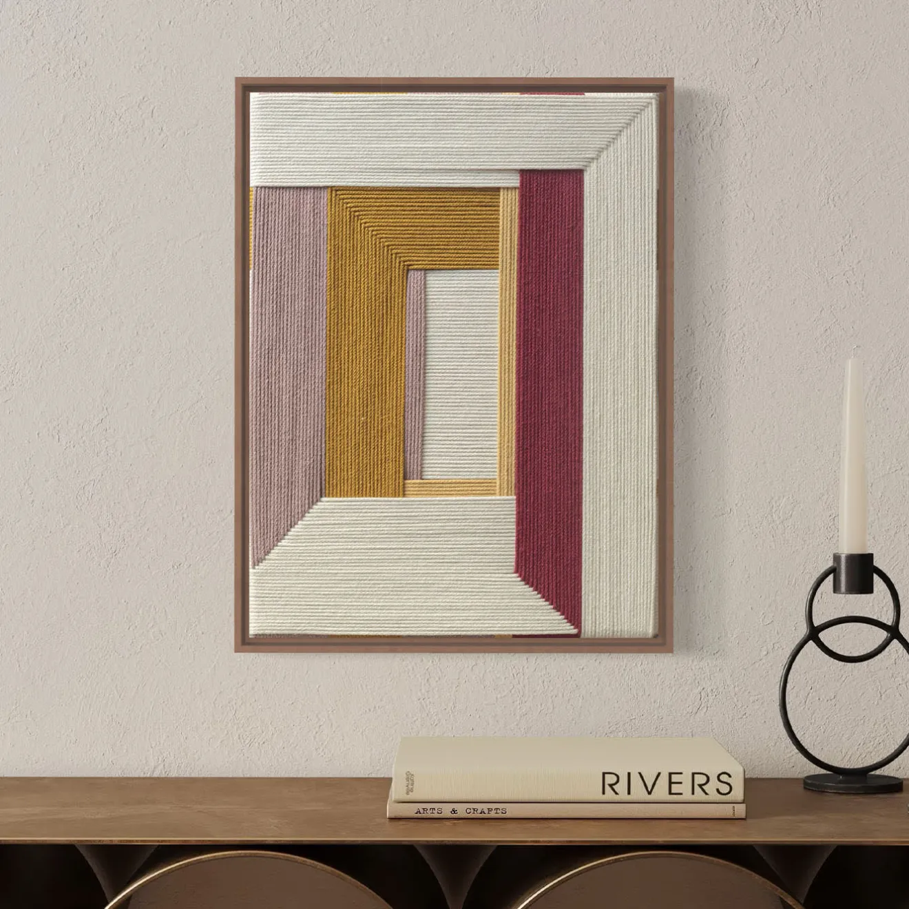 Kubel Design Arazzo Multicolore Ephemera #7