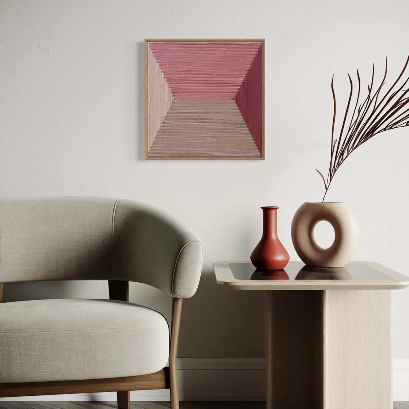 Kubel Design Arazzo multicolore Simple Forms #3