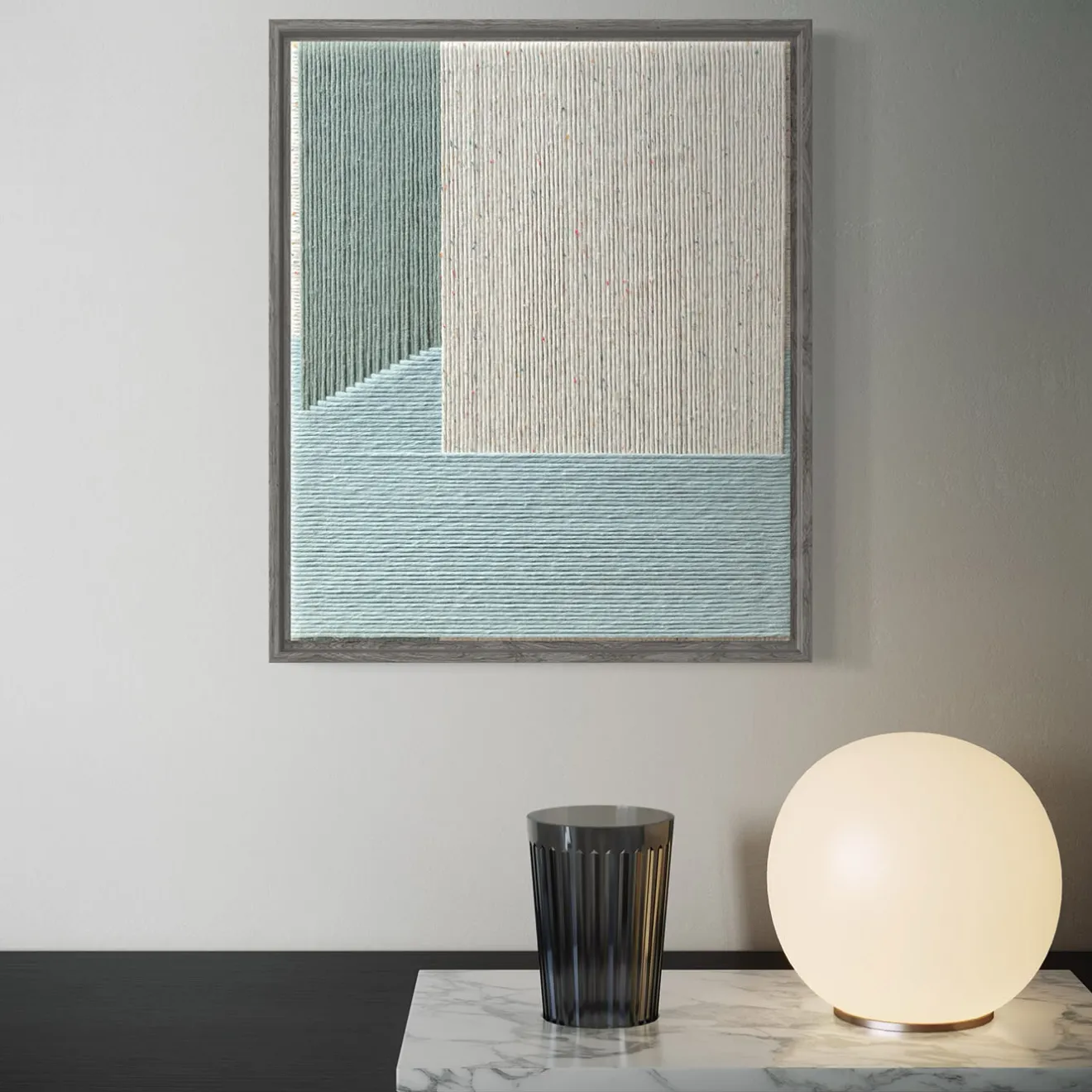 Kubel Design Arazzo multicolore Simple Forms, #2