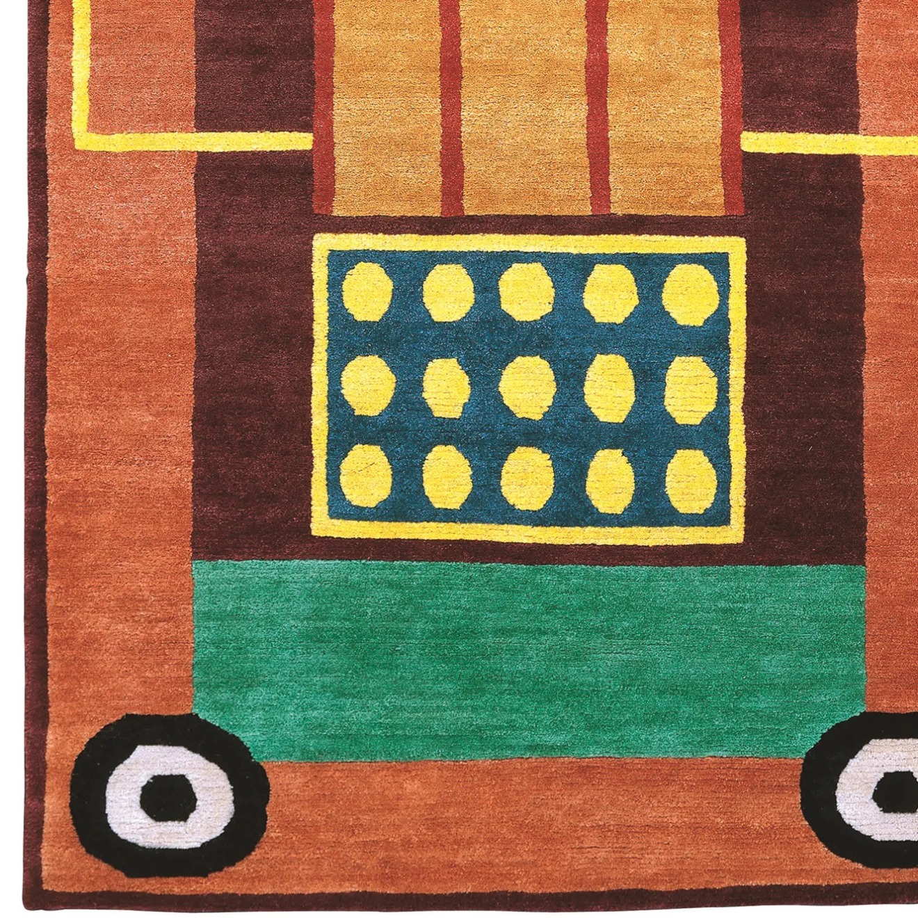Memphis Arazzo NDP5 di Nathalie Du Pasquier - Post Design