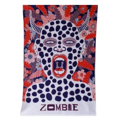 Lanificio Leo Arazzo/Coperta Zombie Multicolore in Cotone Biologico
