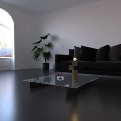 Dimarmo B Portacandele in marmo di Visone