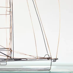 Profilo Barca a vela Capri in metallo