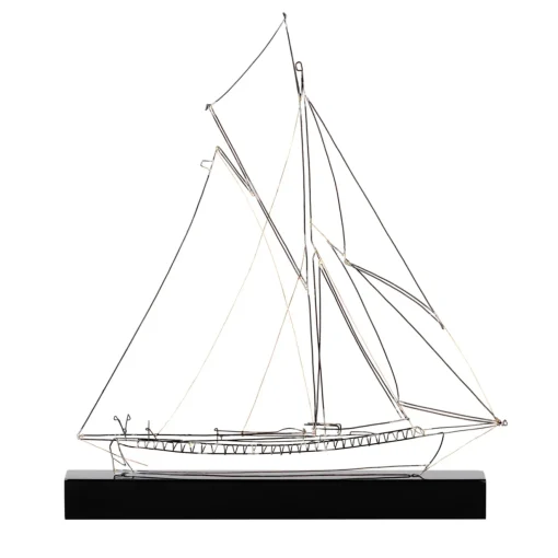 Profilo Barca a vela Saint Tropez in metallo