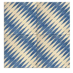 Studio Le Nid Blu Mare Set di 4 piastrelle #2