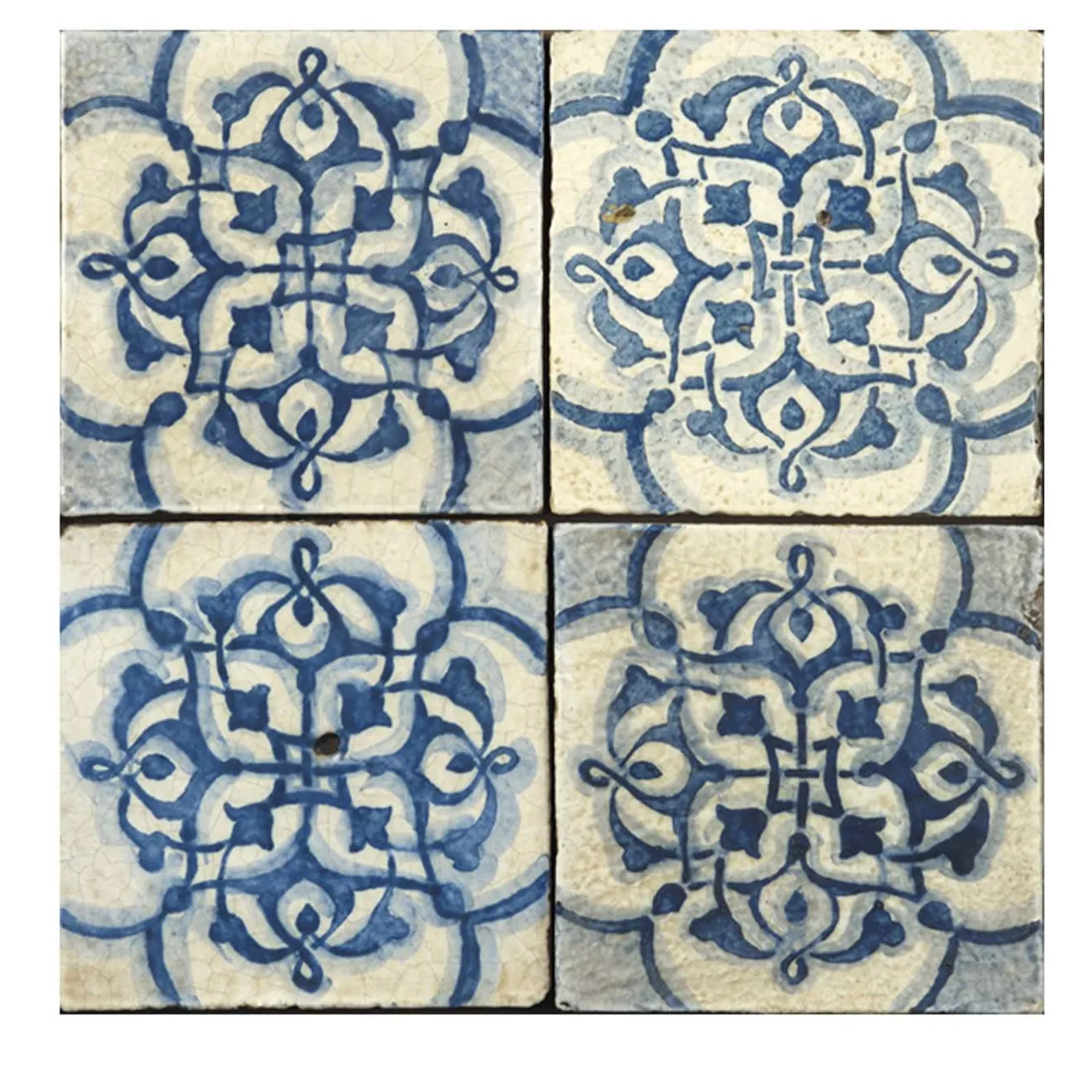 Studio Le Nid Blu Mare Set di 4 piastrelle #7