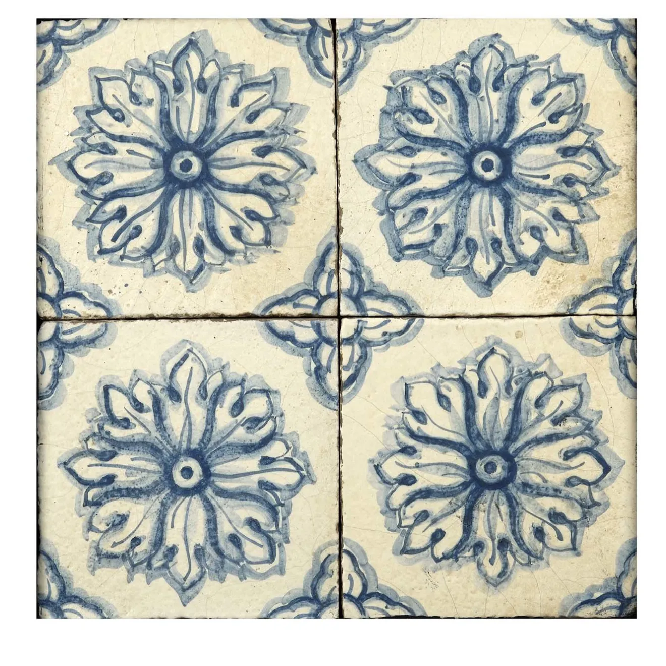 Studio Le Nid Blu Mare Set di 4 piastrelle #8