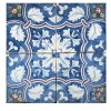 Studio Le Nid Blu Mare Set di 4 piastrelle #3