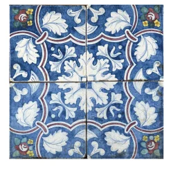 Studio Le Nid Blu Mare Set di 4 piastrelle #3