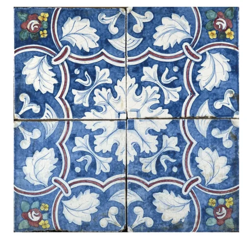 Studio Le Nid Blu Mare Set di 4 piastrelle #3