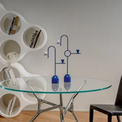 Cappellini Blue Candleholder #1 di Thomas Dariel