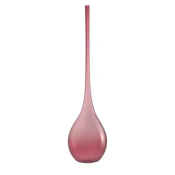 NasonMoretti Bolle Vaso a forma di goccia rosso rubino
