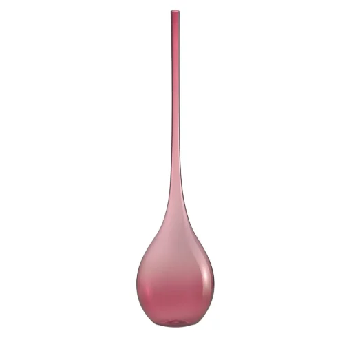 NasonMoretti Bolle Vaso a forma di goccia rosso rubino