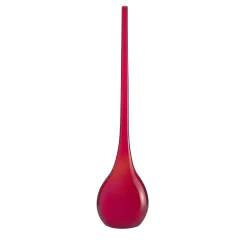 NasonMoretti Bolle Vaso rosso a forma di goccia