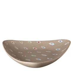 Bitossi Ceramiche Bolo Centrotavola Triangolare di Aldo Londi