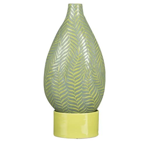VGnewtrend Bottiglia alta in felce con base in gress