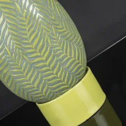 VGnewtrend Bottiglia alta in felce con base in gress