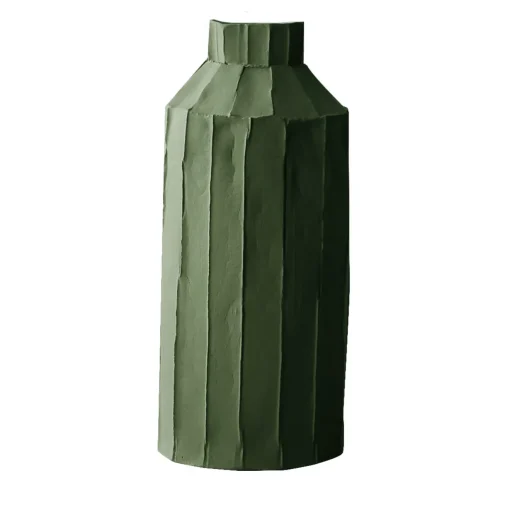 Paola Paronetto Bottiglia Decorativa FIDE Corteccia B1/Grigio verde