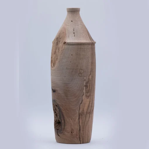 Andrea Celestino Bottiglia decorativa in legno Nebulosa
