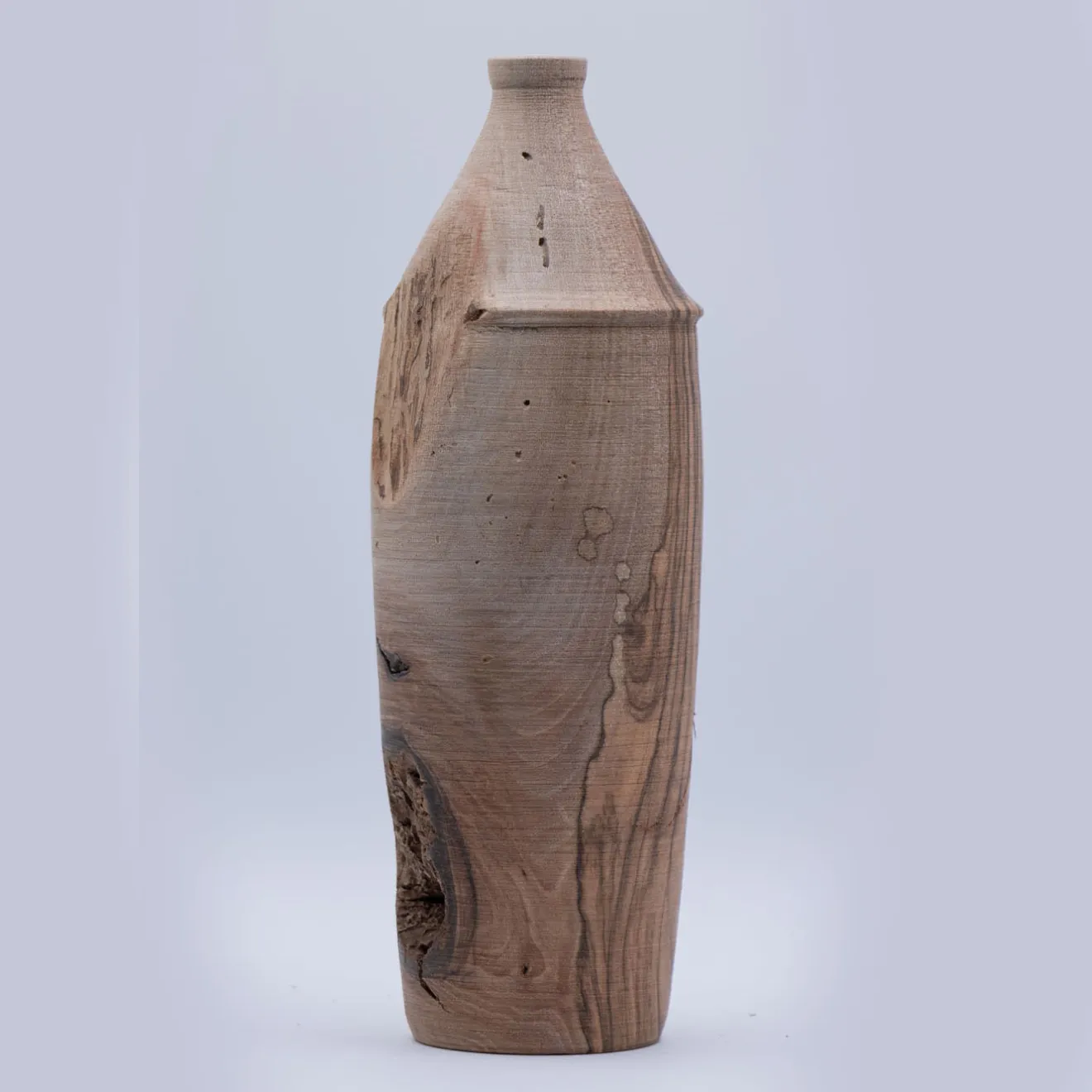 Andrea Celestino Bottiglia decorativa in legno Nebulosa