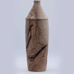 Andrea Celestino Bottiglia decorativa in legno Nebulosa