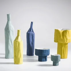 Paola Paronetto Bottiglia Decorativa LISCIA D11/Giallo Cedro