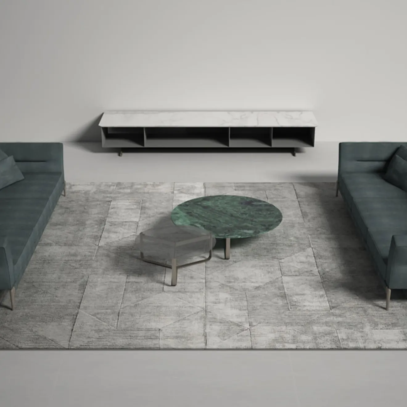 Carpet Edition BSI 03 Tappeto Bamboo Iceberg Silvery di E. Garbin & M. Boglietti
