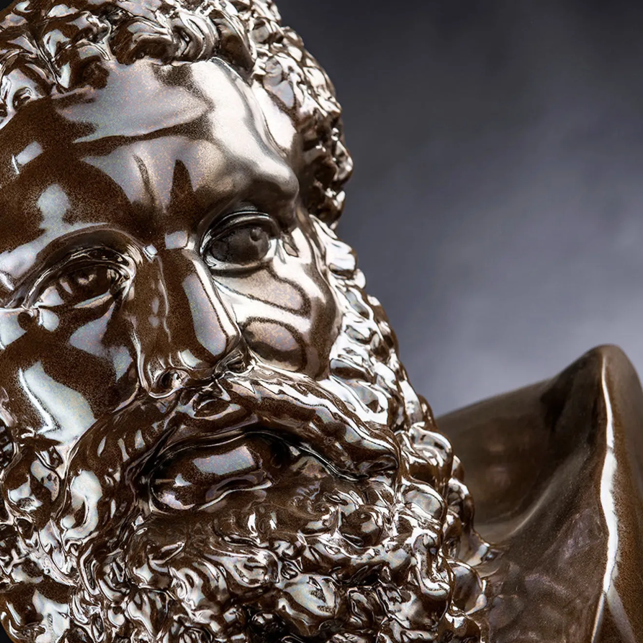 VGnewtrend Busto di Ercole in ceramica