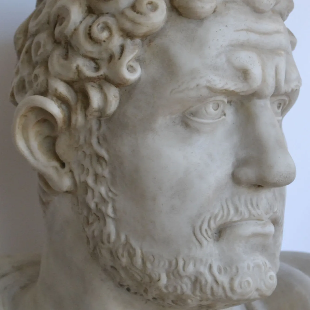 Todini Sculture Busto in marmo dell'imperatore Caracalla