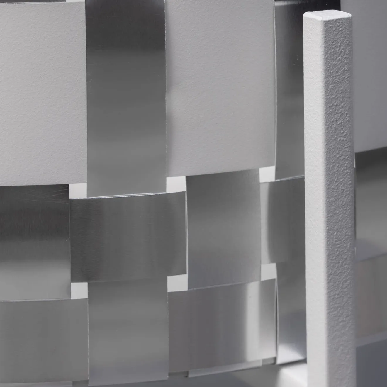 Splot Design Cachepot in metallo argentato Galatea