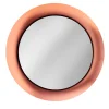 Esadesign Calliope Specchio da parete rame smerigliato