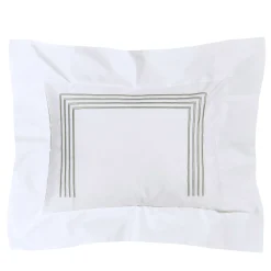 Verderoccia Camicie da letto Boudoir bianco e grigio chiaro di Four Generations