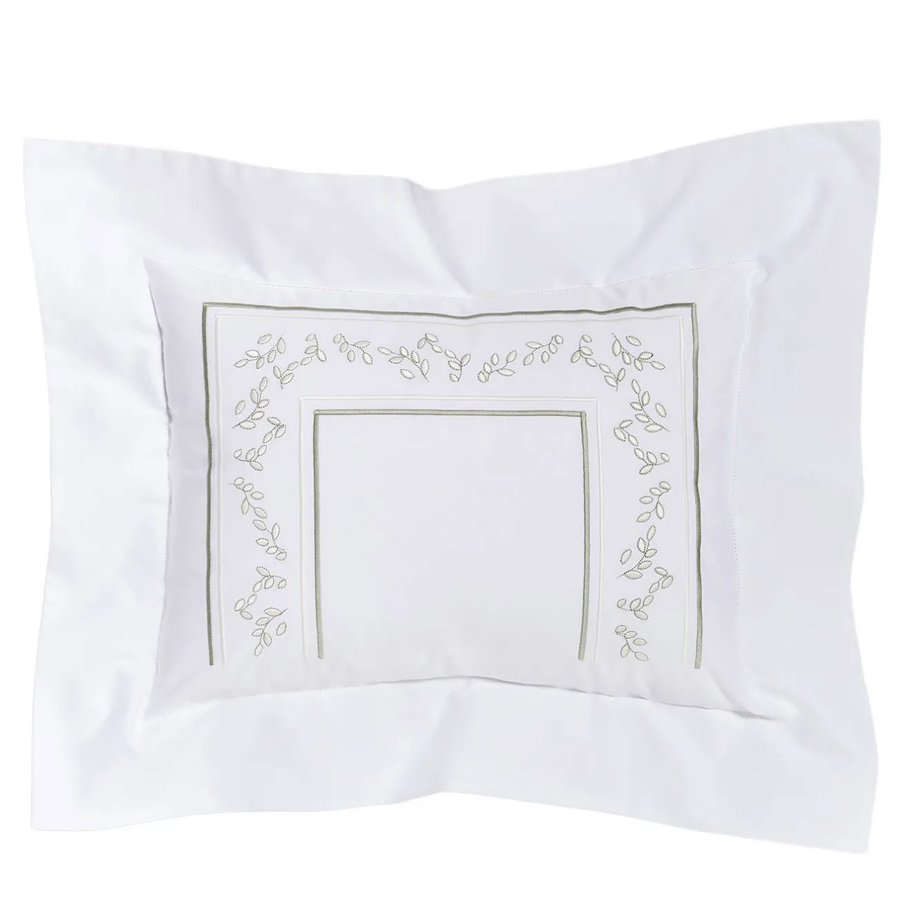 Verderoccia Camicie da letto Roma White & Silver Olive