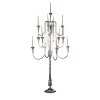 VGnewtrend Candelabro trasparente Octopus a 13 bracci